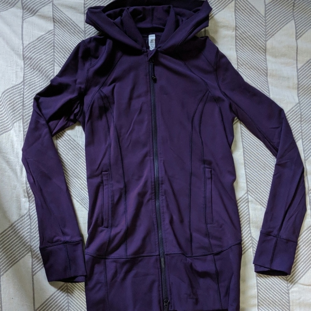Ruffle Collar Lululemon Long Jacket